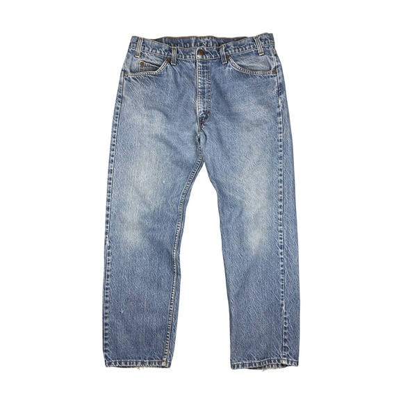Levi's Other - Vtg Levi's 505 Orange Tab Jeans Men 36x27.5 Straight Leg Light Wash Denim USA